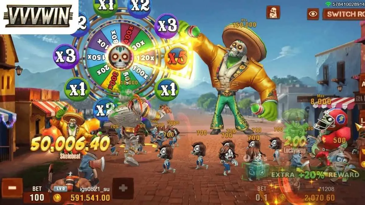 Game Fortune Zombie tại VVVWIN